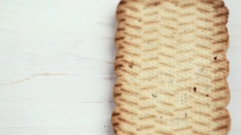 Peanut butter paste with a knife 스톡 동영상 83759315