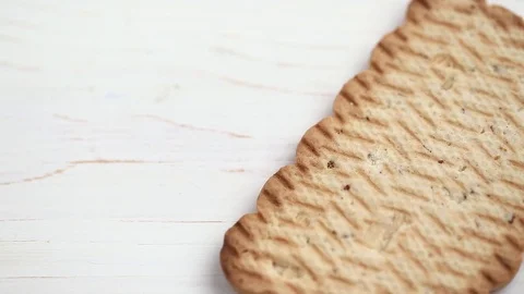 Peanut butter paste with a knife Stock Footage 87129931