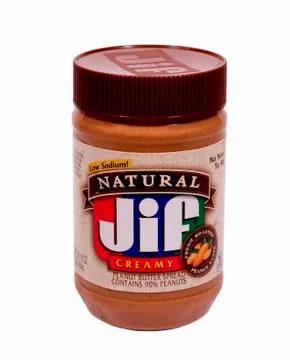 Peanut butter 库存照片