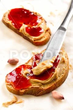 Peanut butter Stock Photos