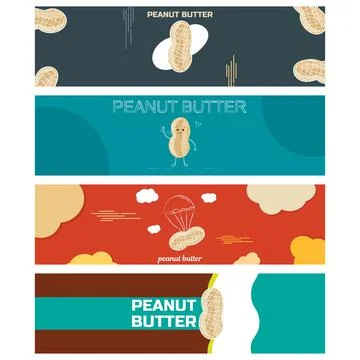 Peanut butter vector Stock Illustration