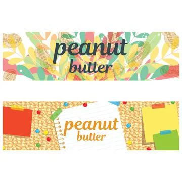 Peanut butter vector Stock Illustration