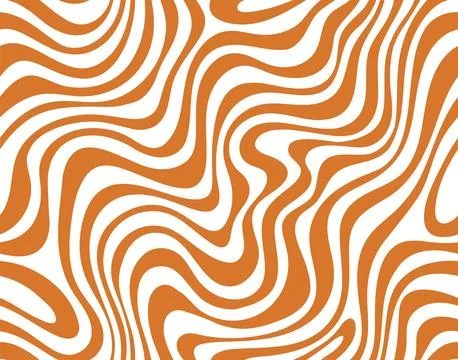 Peanut caramel swirl pattern with wavy splashes 스톡 일러스트