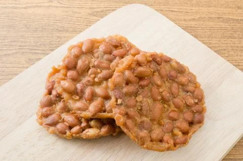 Peanut Crackers Made By Peanut or Groundnut Stock Photos