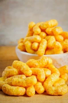 Peanut curls Stock Photos