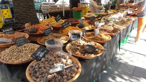 Peanut display Foto stock