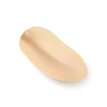 Peanut Fried Salted Nut Kernel Organic Food Vector Stock Illustration