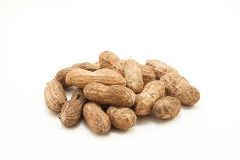 Peanut hull Foto stock