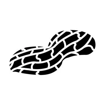 Peanut icon Stock Illustration