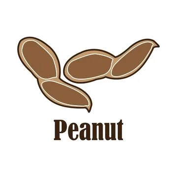Peanut icon Stock Illustration