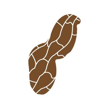 Peanut icon Stock Illustration