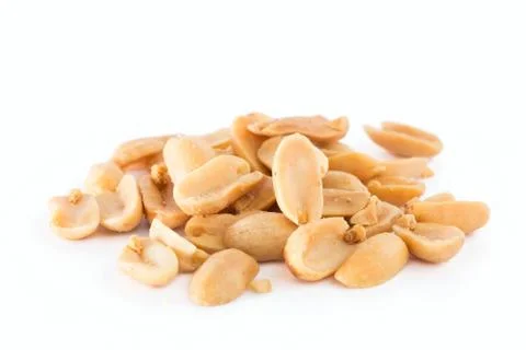 Peanut kernels, dried Stock Photos