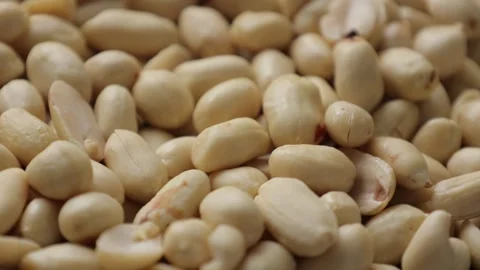 Peanut nut food on table Stock Footage 286780242