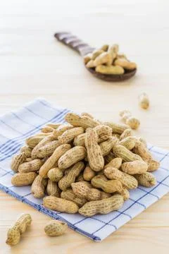 Peanut paste together Foto stock