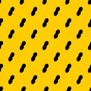 Peanut pattern vector 스톡 일러스트