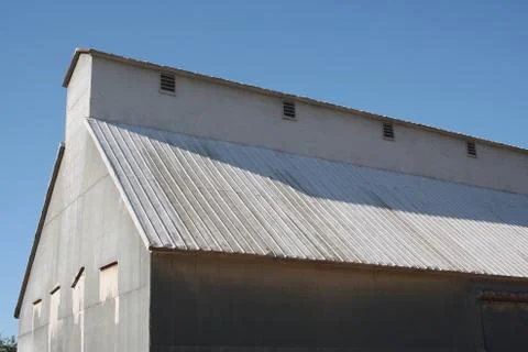 Peanut processing plant Fotos de archivo
