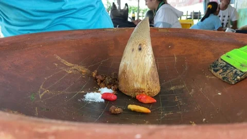 Peanut sauce 库存影片 219383639