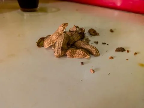 Peanut shell Stock Photos