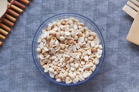 Peanut in a shell texture. 스톡 사진