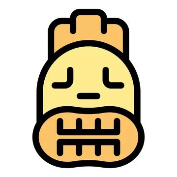 Peanut sleeping peacefully with eyes closed and mouth shut Stock Illustration