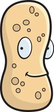 Peanut smiling Stock Illustration