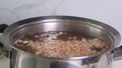 Peanut soup 2 Stock Footage 247363333