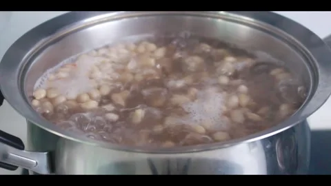 Peanut soup Stock Footage 247363339