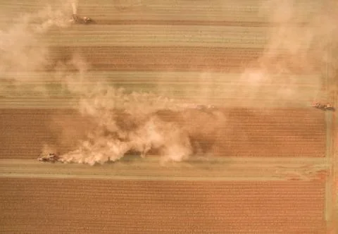 Peanut tractor Stock Photos