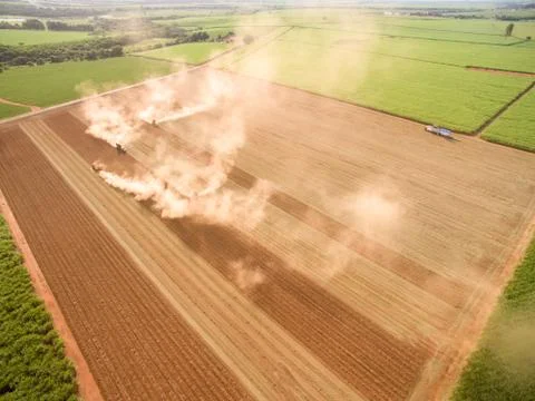 Peanut tractor Stock Photos