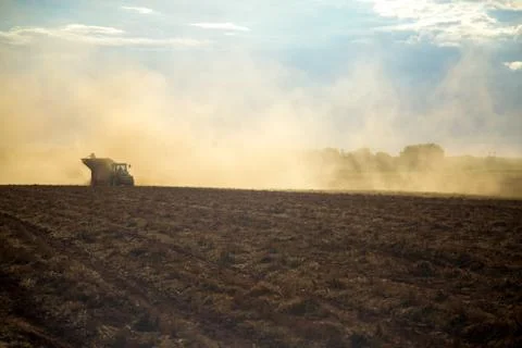 Peanut tractor Stock Photos