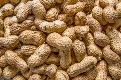 Peanuts background Stock Photos