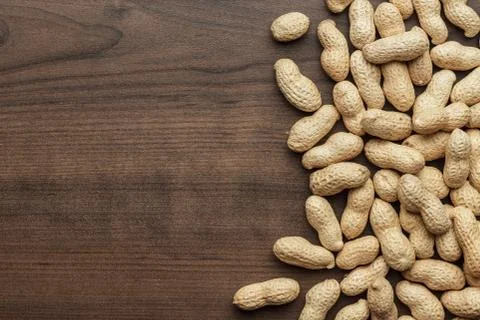 Peanuts background Stock Photos
