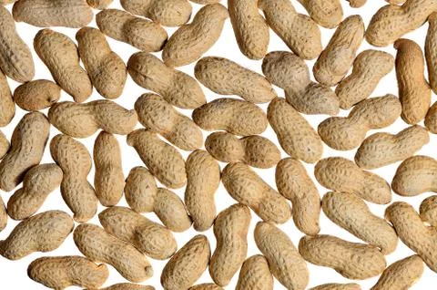 Peanuts background Stock Photos
