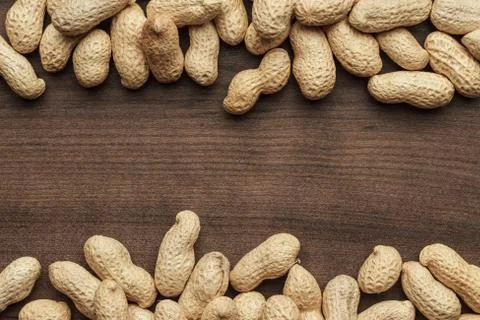 Peanuts background Stock Photos