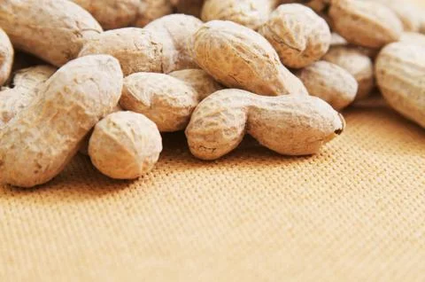 Peanuts Background Stock Photos