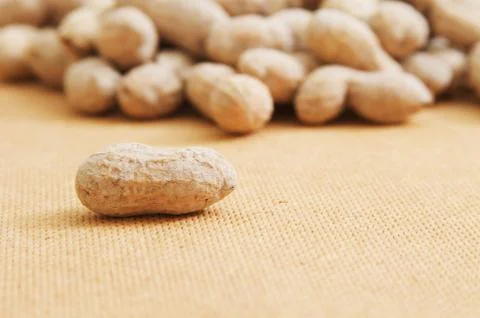Peanuts Background Stock Photos