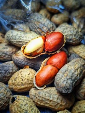 PEANUTS BACKGROUND Stock Photos