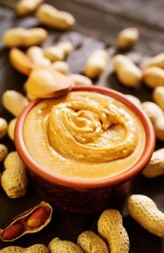 Peanuts butter Stock Photos