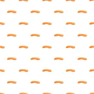 Peanuts creating seamless pattern on white background イラスト素材
