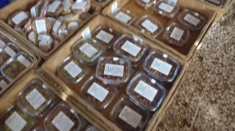 Peanuts - Fresh food  Stock Footage 67291129