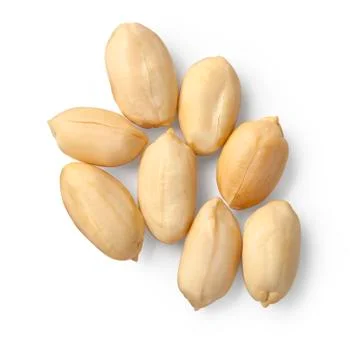 Peanuts isolated Foto stock