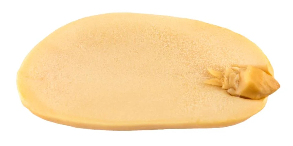 Peanuts isolated on the white background. Close up Foto stock