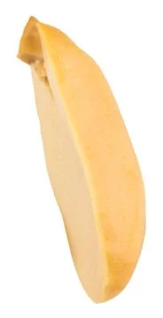 Peanuts isolated on the white background. Close up Stock Photos