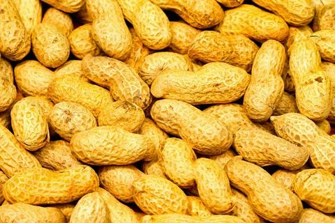 Peanuts pattern Natural organic raw peanuts in shell pattern Copyright: xZ... Stock Photos