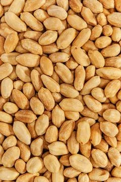 Peanuts Roasted peanuts in closeup on the white background Copyright: xZoo... Stock Photos