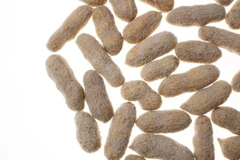 Peanuts salted Foto stock