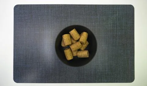 Peanuts in the shape of sweets, pacoca, cornmeal cake and peanut butter - Foto stock