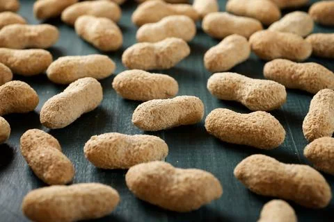 Peanuts with shell. Stock Photos
