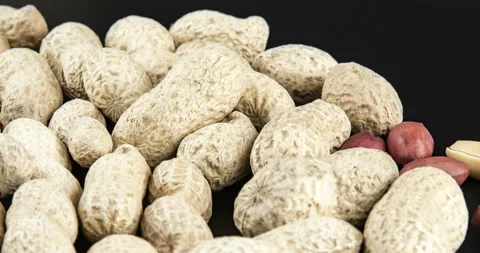 Peanuts in shells Stock Footage 110833385