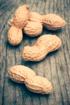 Peanuts in shells Stock Photos